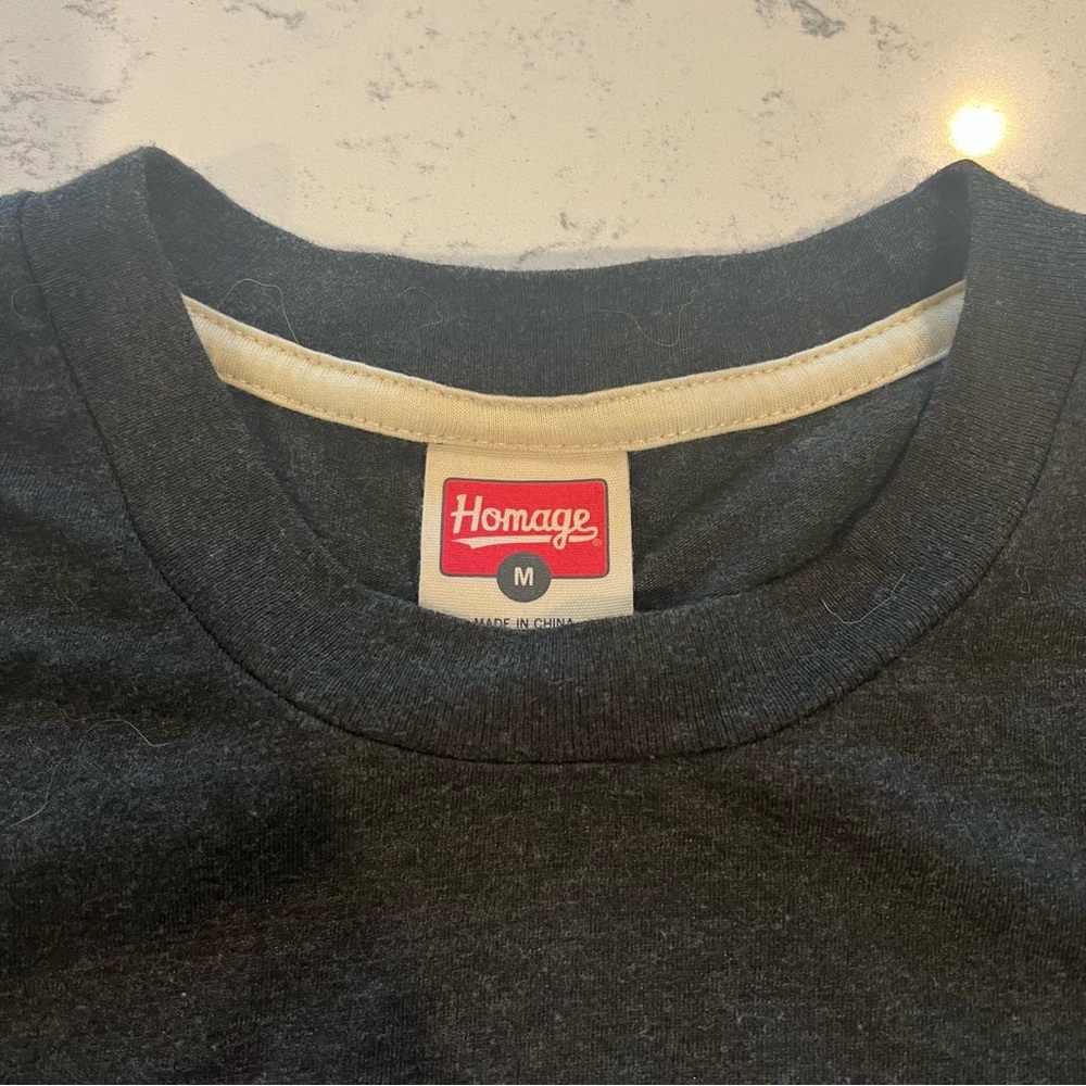 HOMAGE Black MLB Jam Brandon Crawford Belt San Francisco Giants Sports Tee Shirt - Picture 7 of 9